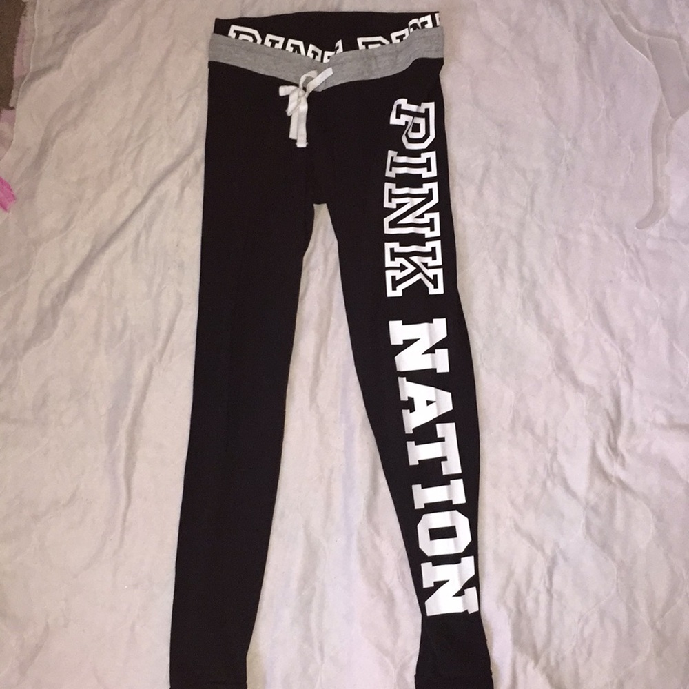 XS Black PINK yoga pants